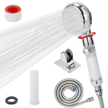 Imagem de Cabeça de chuveiro com filtro para água dura RV Marine Motor Home - si