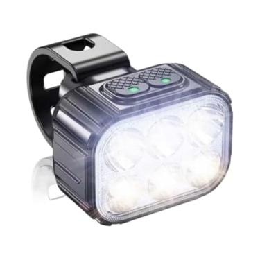 Imagem de Kit Farol E Lanterna Traseira Para Bicicleta -, Usb RecarregáVel - Luz Dianteira E Sinalizador Traseiro De SegurançA