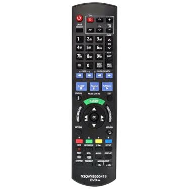 Imagem de VINABTY N2QAYB000479 Ajuste remoto substituto para gravador de DVD Panasonic DMR-XW385 N2QAYB000644