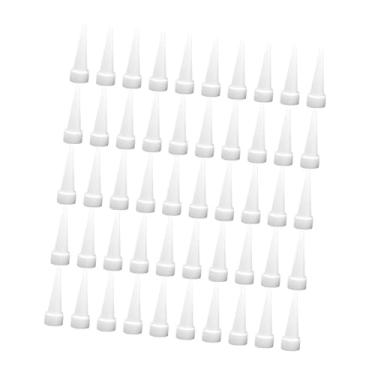 Imagem de WeiLaiKeQi 50x Bicos de Calafetagem Ferramentas de Acabamento, Fácil de Usar, Tampas de Calafetagem Versáteis Bicos de para Azulejos de Parede, Pisos, Portas de, Comprimento 3.8 Cm