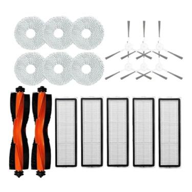 Imagem de Compatible With XMI Robot Vacuum X20+ / X20 Plus Vacuum Cleaner Accessories Main Side Brush Hepa Filter Mop Cloth Dust Bag Spare Parts(Set15)