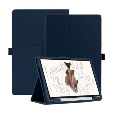 Imagem de Capa para tablet XPPen Note Pad 11 polegadas, capa de proteção para tablet NOUKAJU Tablet, suporte dobrável com suporte para lápis e alça de pulso, capa de proteção para notebook digital colorido