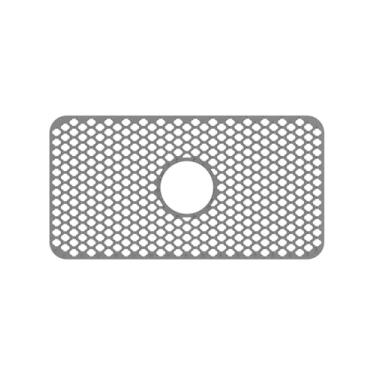 Imagem de SEEK RARE Tapete de pia de cozinha 71 x 38 cm tapete de pia de silicone antiderrapante protetor de pia para cozinha de fazenda preto