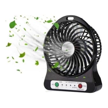 Imagem de Mini Ventilador Portátil De Mesa Pessoal Usb Recarregável
