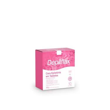 Imagem de Cera quente em tabletes depilatório Rosa 500g Depilflax