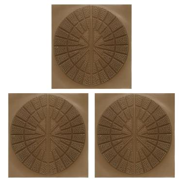 Imagem de Generic 3 pares de protetores de sola para tênis antiderrapante para reparo de calcanhar para homens e mulheres, camelo