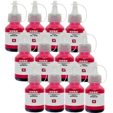 Imagem de Kit 12 Tintas Para Brother T420W T510W T520W T220 T710W T720DW MFC-T81