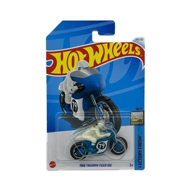 Imagem de Miniatura Carro 1966 Triumph Tiger 100 1:64 Hot Wheels