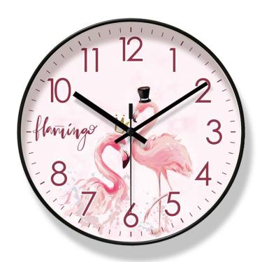 Imagem de Relógio de parede Flamingo Roma Silent Non-Ticking 30cm