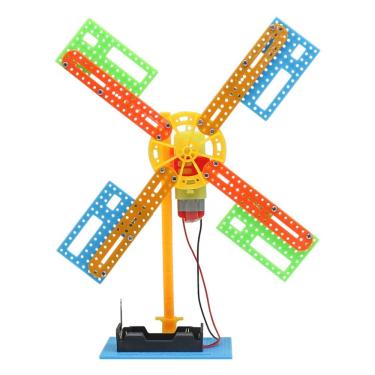 Imagem de Kit científico de moinhos de vento para experiências científicas STEM para crianças com mais de 8 anos