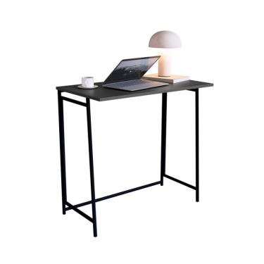Imagem de Escrivaninha Dobrável Slim Preta e Grafite