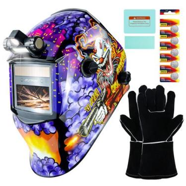 Imagem de Capacete de soldagem TRQWH KTS-JD17 Auto Darkening True Color