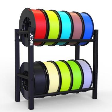 Imagem de Rack de armazenamento de filamentos para impressora 3D Skouphy para 10