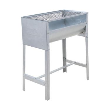 Imagem de Churrasqueira Carioca N°2 Chapa Galvanizada Tela Moeda Inox - Gudim