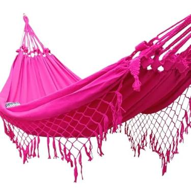 Imagem de Rede De Descanso dormir Em Tear De Casal Gigante(Pink)