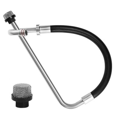 Imagem de Mangueira de sucção de aço inoxidável 2025, acessórios para pulverizador de tinta sem ar, compatível com máquina de pulverização sem ar/pintura de linha Graco 395 490 495 e T300 500