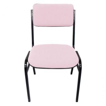 Imagem de Cadeira Empilhável Para Auditórios Linha Hotel Smart Rosa