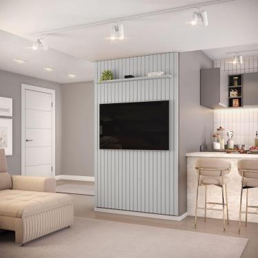 Imagem de Painel Trento Ripado Para Tvs Até 60 Polegadas Bali