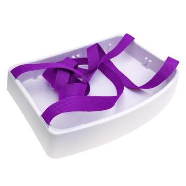 Imagem de Bandeja Degustação Pequena Com Alça Na Cor Rosa - Balcão E Bandeja