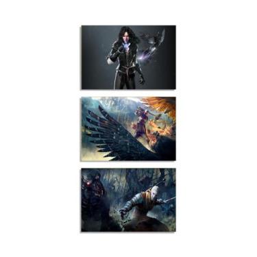 Imagem de Quadro Decorativo Geek Gamer Nerd Kit 3 Und 006 - Create Comunicação