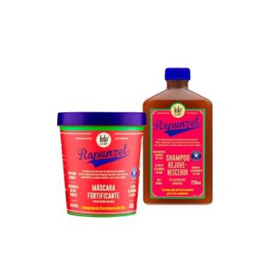 Imagem de Kit Lola Rapunzel Shampoo 250ml, Mascara 450ml
