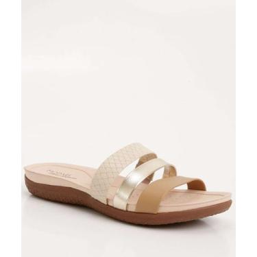 Imagem de Rasteirinha Feminina Conforto Modare-23024, Bege, 36