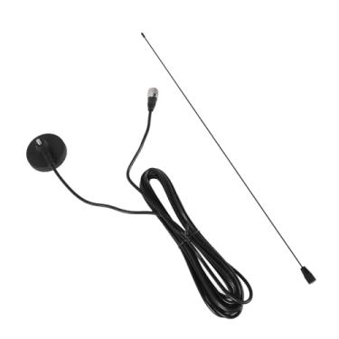 Imagem de Ymiko Antena de Rádio para Carro VHF UHF de Banda Dupla Com Montagem Magnética e Conector PL259, Cabo Coaxial RG58 de 4 M para Uso Em Veículos Móveis 144 MHz 430 MHz