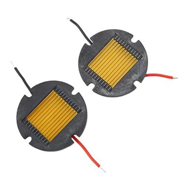 Imagem de SUNGOOYUE Diafragma de Membrana de Tweeter ABS, Filme de Som de Alta Clareza de 36,5 Mm, Resistência de 4 Ohm, Pacote de 2 para Atualização de Alto-falante, Compatível Com Tweeters de Cinto