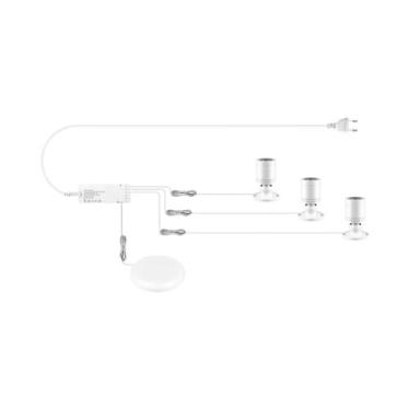Imagem de Luz LED Para Armário 12V Com Dimmer Táctil, Penetração De 20mm, Holofo
