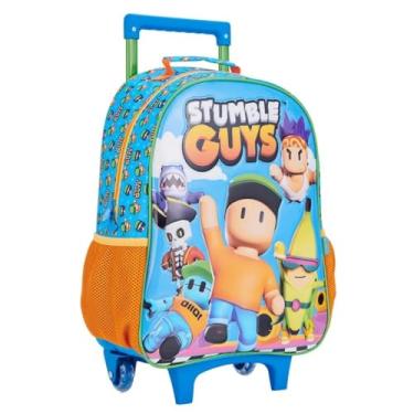 Imagem de Mochila de Rodinhas Escolar 16 Stumble Guys X