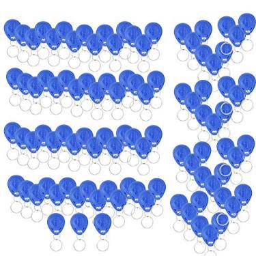 Imagem de Naroote Cartão de Acesso Inteligente à Prova D'água Rfid 125khz, Cartão de Identificação Inteligente para de Controle de Acesso, 100 Peças para Segurança de Edifícios de Escritórios