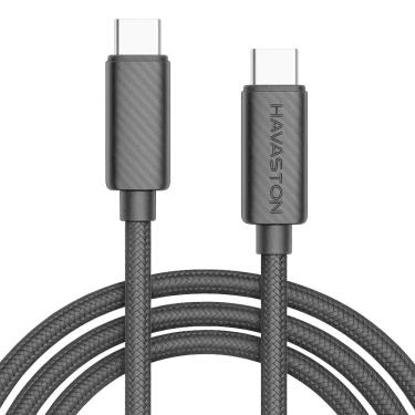 Imagem de Cabo Type C - Type C Preto Turbo Veloz Para Smartphone Top