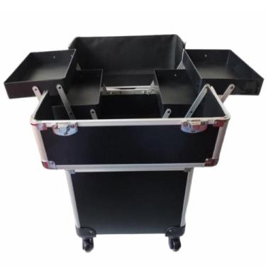 Imagem de Maleta de maquiagem profissional grande manicure luxo - Yeet