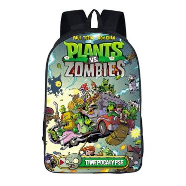 Imagem de Mochila escolar para crianças Plants vs Zombies Children