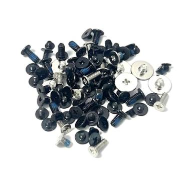 Imagem de HSSDTECH Conjunto completo de parafusos de substituição para DELL Pro 16 PC16250 P134 P134F001 P134F002 P134F004, Pro 16 PC16255 P134F003 parafusos antiafrouxamento (excluindo os tipos de estrutura