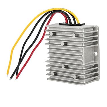 Imagem de Hyuduo Conversor de Fonte de Alimentação 8V-40V a 12V 72W 6A, Conversor DC DC Com Dissipador de Calor de Liga de Alumínio para Motores Com Tiras de LED, Câmeras, Ampla Faixa de Tensão de Entrada,