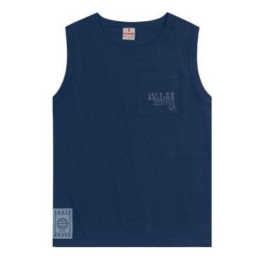 Imagem de Regata infantil menino de skate Brandili