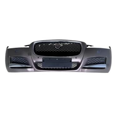 Imagem de Compatível com o para-choque do Jaguar XF. Compatível com o conjunto do para-choque dianteiro do XFL. X250: moldura completa, grade, acabamento e protetor de para-choque.