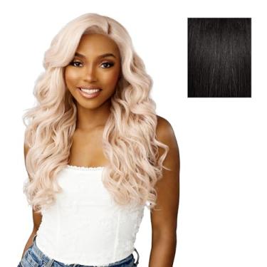 Imagem de Sensationnel Dashly Lace Front Wig - Unit 56 Hand Tied Laceparting Ear to Ear Synthetic (1B OFFBLACK)
