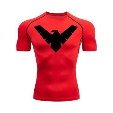 Imagem de Camiseta Masculina De Compressão De Secagem Rápida Com Estampa Para Ac