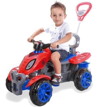 Imagem de Carrinho de Passeio e Pedal Maral Quadriciclo Spider 30kg