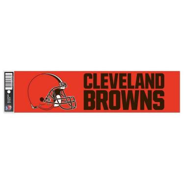 Imagem de Adesivo Faixa Bumper Strip 30x7,5 Cleveland Browns-Unissex