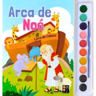 Imagem de Arca de noé - livro de colorir - aquarela - PE DA LETRA, 3