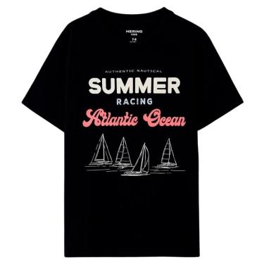 Imagem de Camiseta Infantil Hering Summer Racing Atlantic Ocean Menino-Masculino