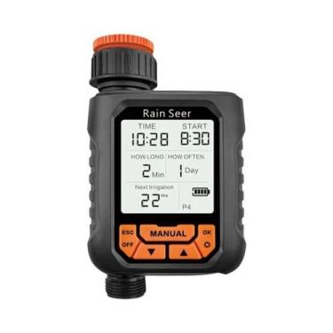 Imagem de Temporizador de Irrigação Automático com Display LCD Grande - À Prova 