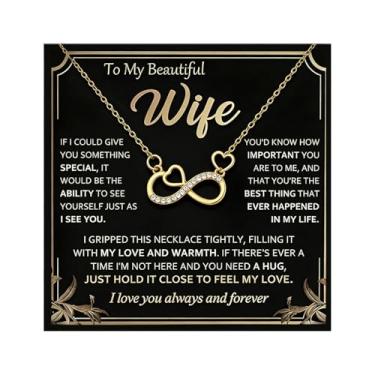 Imagem de Zurlcdye Colar infinito para mulheres para minha filha, neta, esposa, girassol, ouro, coração, gato, pingente de prata, presente de aniversário, Zinco, Sem Pedra Preciosa