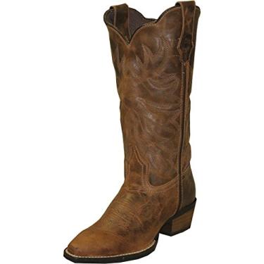 Imagem de Abilene Bota feminina recortada Western Boot Snip Toe - 5671, Marrom, 7.5