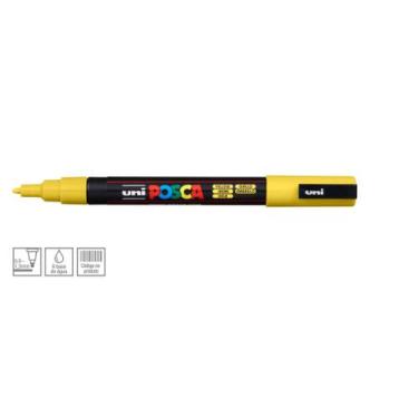 Imagem de Caneta Uni Posca Pc-3m Yellow - UNIBALL