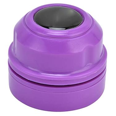 Imagem de Limpador magnético de peixe pequeno, raspador durável de material ABS com ímã poderoso para mini vidro de aquário (roxo)
