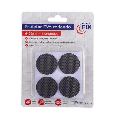 Imagem de Protetor Eva Adesivo Redondo 35mm 4 Unidade - Paramount